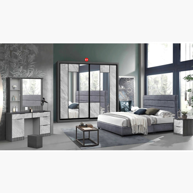 Abika Bedroom Set with Mattress – 1