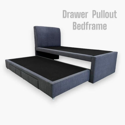 Akan Pull Out Bed-Pet Friendly Fabric