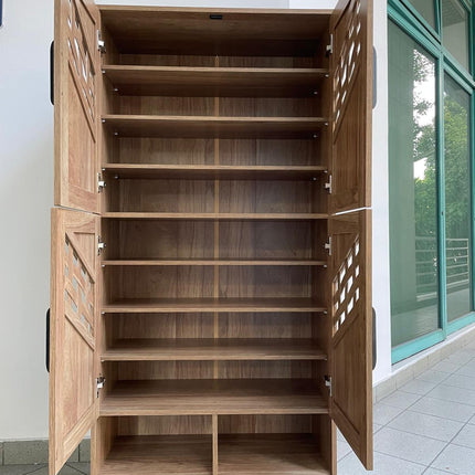 Lattice Shoe Cabinet