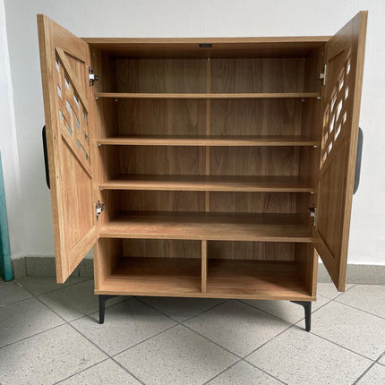 Lattice Shoe Cabinet