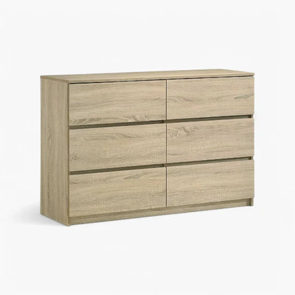 Dew Chest of drawer – Sonoma Oak – 6 Drawer