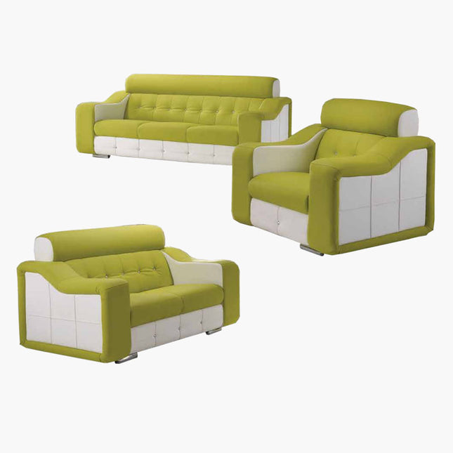 Ashaya Faux Leather Sofa