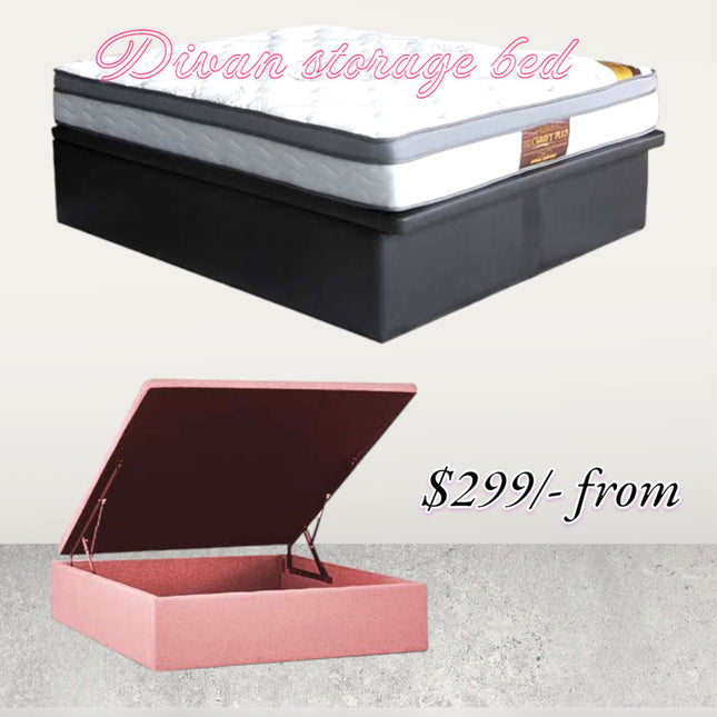 Safron Divan Storage Bed