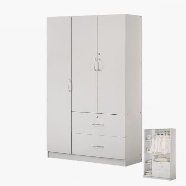 Vicente Wardrobe - White