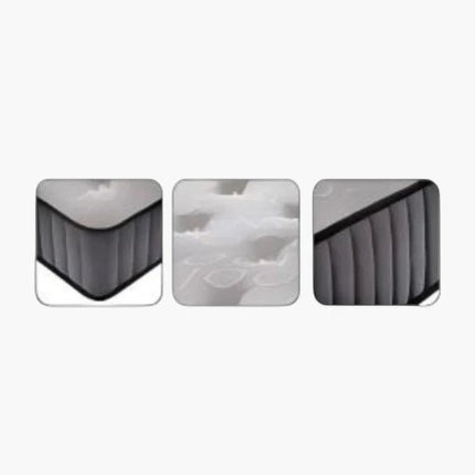 F31 Furniture premium multi-layer pocketed spring mattress with cooling ice silk fabric and motion isolation design.