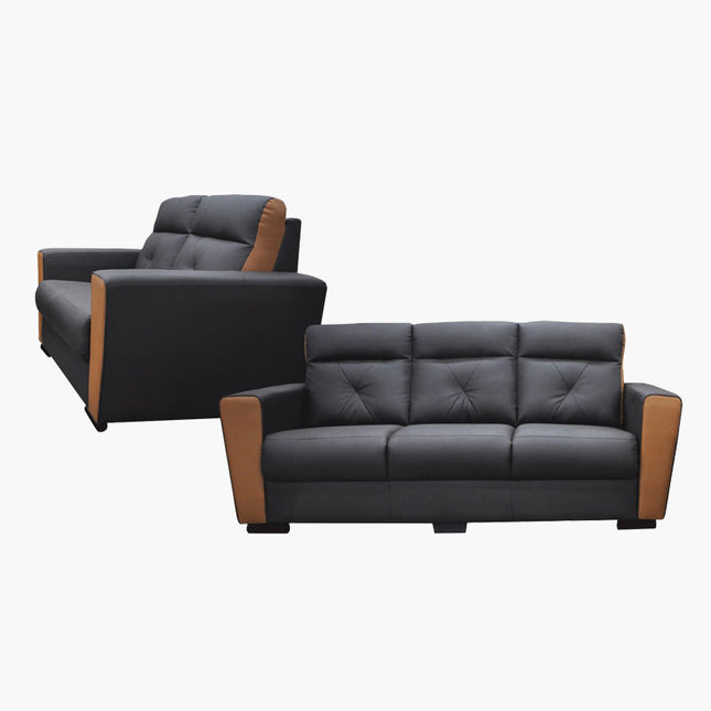 Bindu sofa Set – HALF LEATHER
