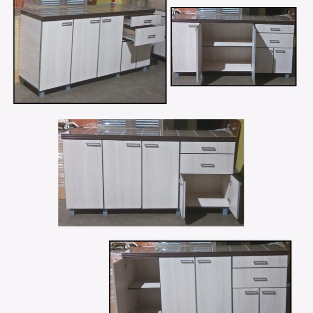 Alanta Kitchen Cabinet 6 FT - WG