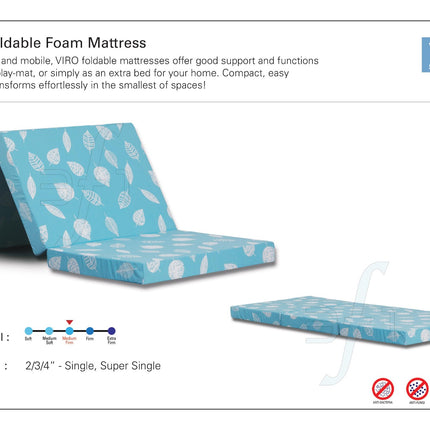 Viro Classic Foam Foldable Mattress