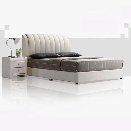 Penley Faux Leather Bed Frame