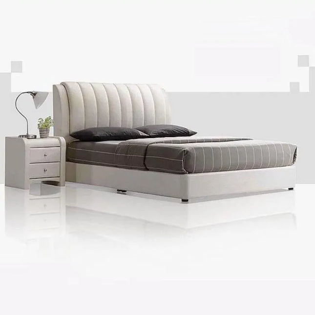 Penley Faux Leather Bed Frame