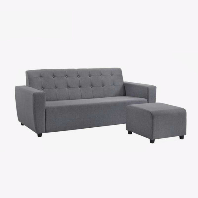 Monza Fabric Sofa + Ottoman