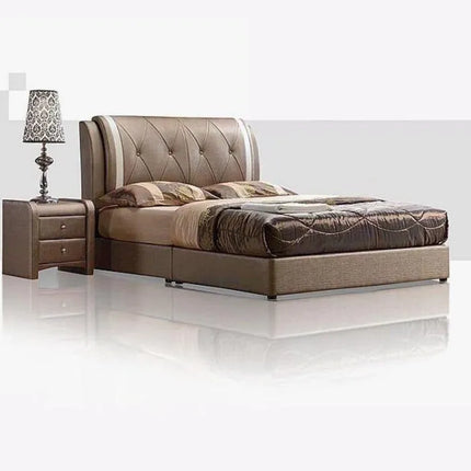 Jace Faux Leather Bed Frame