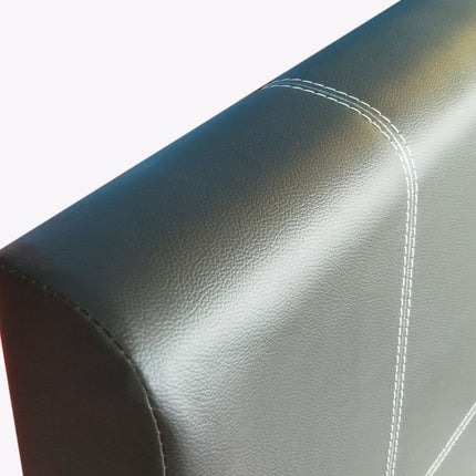 Western Faux Leather Bed