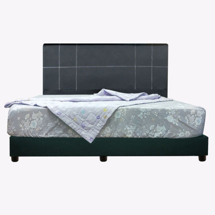 Western Faux Leather Bed
