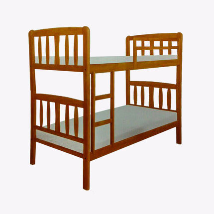 Sepia Double Decker Bed Wooden Single