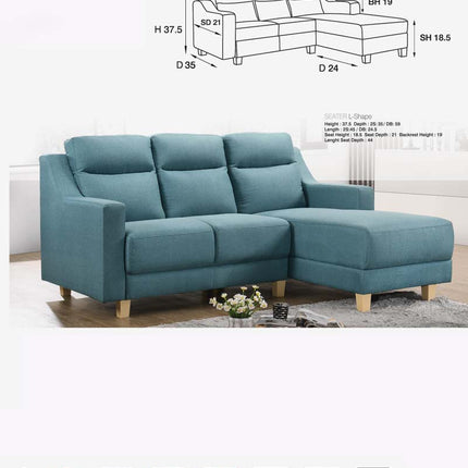 Nahana L-Shape Sofa