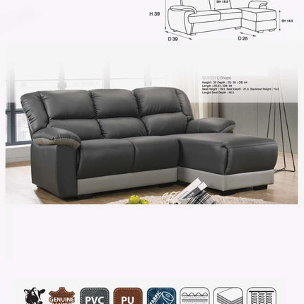 Anosa L-Shape Sofa