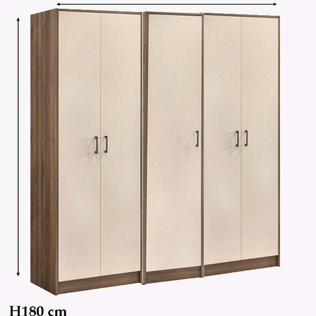 Santos Open Door Wardrobe