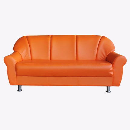 Rosa Faux Leather Sofa