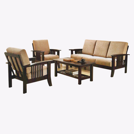 Frida Wooden Sofa Set