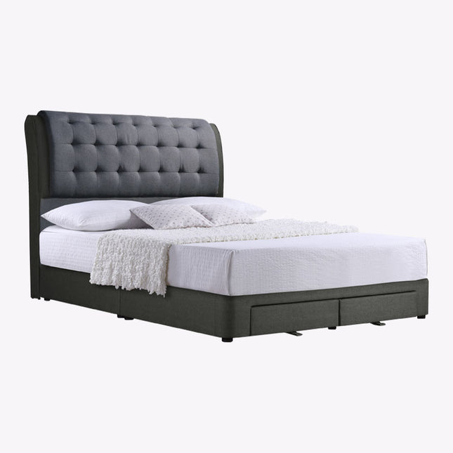 Natasha Drawer Fabric Bed