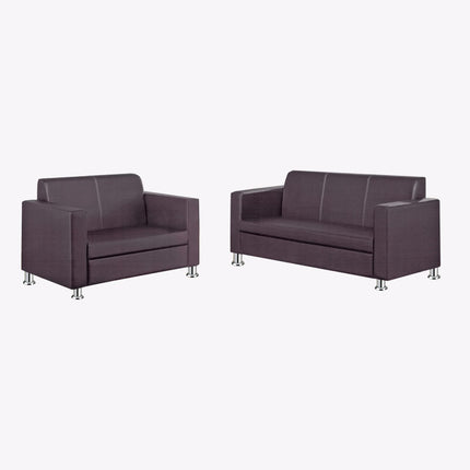 Quatro Faux Leather Sofa