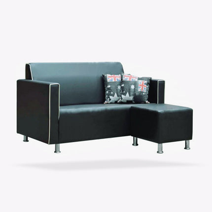Levin Faux Leather Sofa