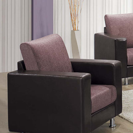 Erden Faux Leather Sofa