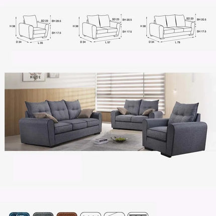 Endrix Sofa Set