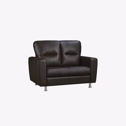 Dewey Faux Leather Sofa
