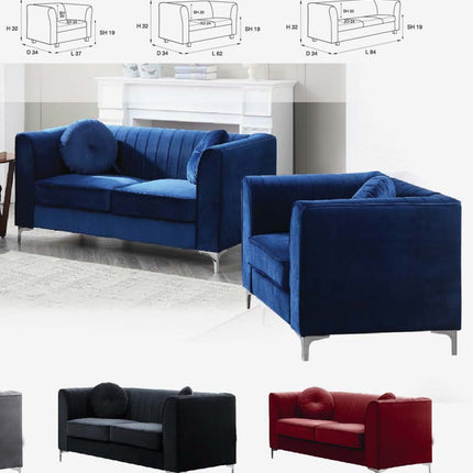 Doina Fabric Sofa Set