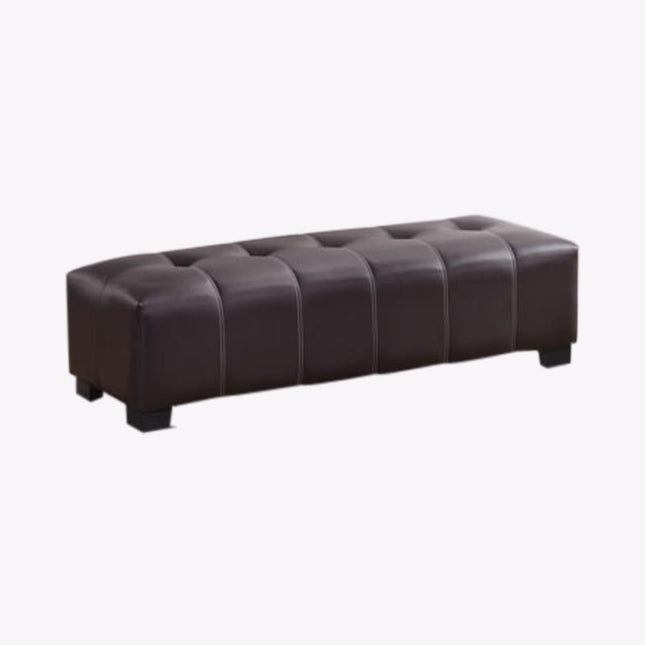 Moment Long Bench Brown