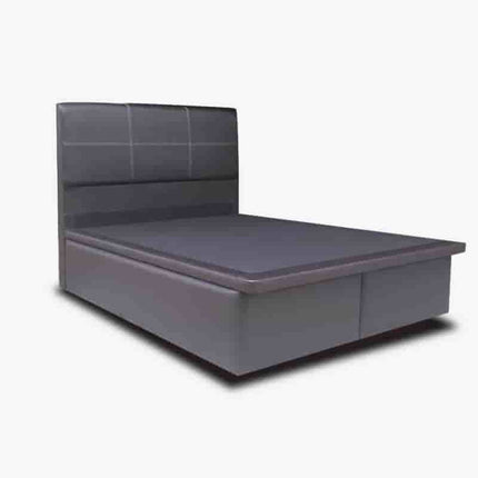 Pioneer Leather Storage Bed Frame