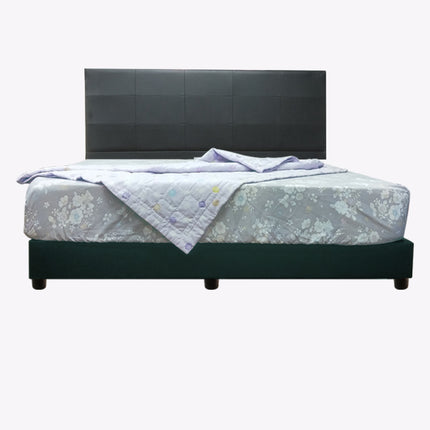 Sophiea Faux Leather Bed Frame