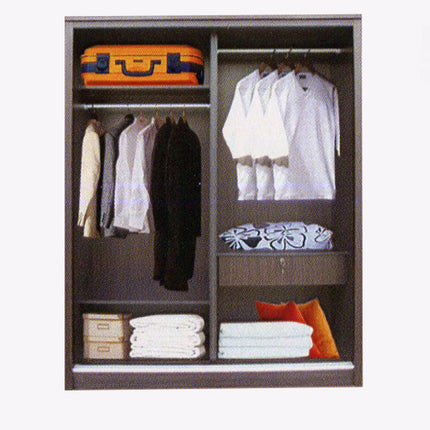 Zahava Sliding Door Wardrobe – Walnut