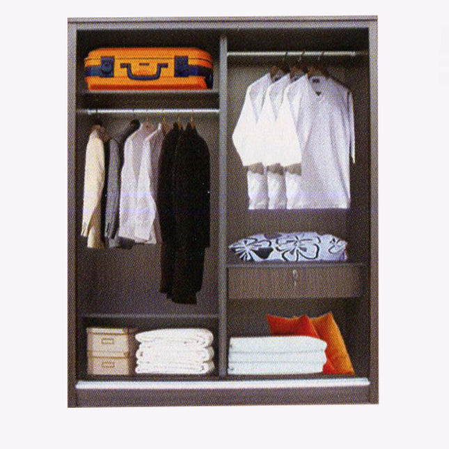 Zahava Sliding Door Wardrobe – Walnut