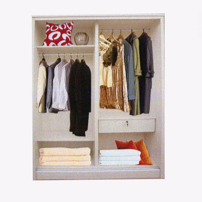 Zahava Sliding Door Wardrobe – Whitewash