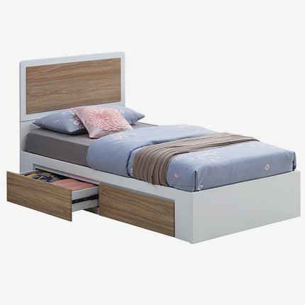 Alina Drawer Wooden Bed