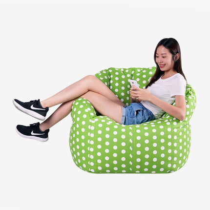 Chilla Fabric Bean Bag Green