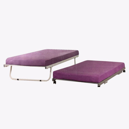 Briana Metal Folding Bed – White