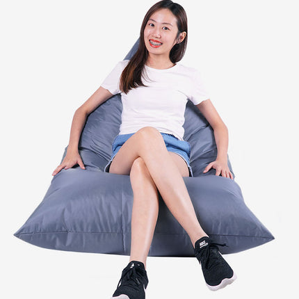 Tetra Lounger Bean Bag (Grey)