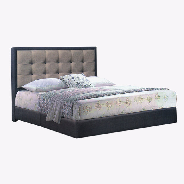 Piano Fabric Bedframe – Queen