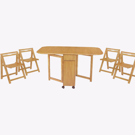 Stancy Foldable Dining Set