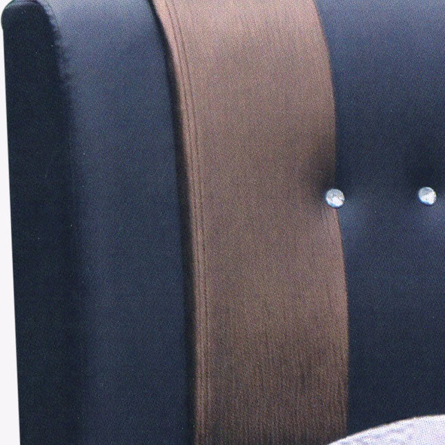 Posh Faux Leather Bedframe
