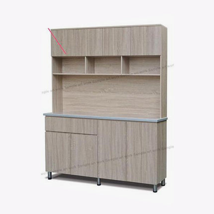 Hyland Solid Plywood Kitchen Cabinet with Top - OAK 5FT
