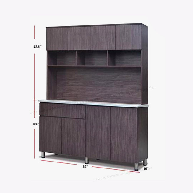 Hyland Solid Plywood Kitchen Cabinet - WG 5FT