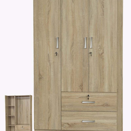 Arobin 3 Door Wardrobe