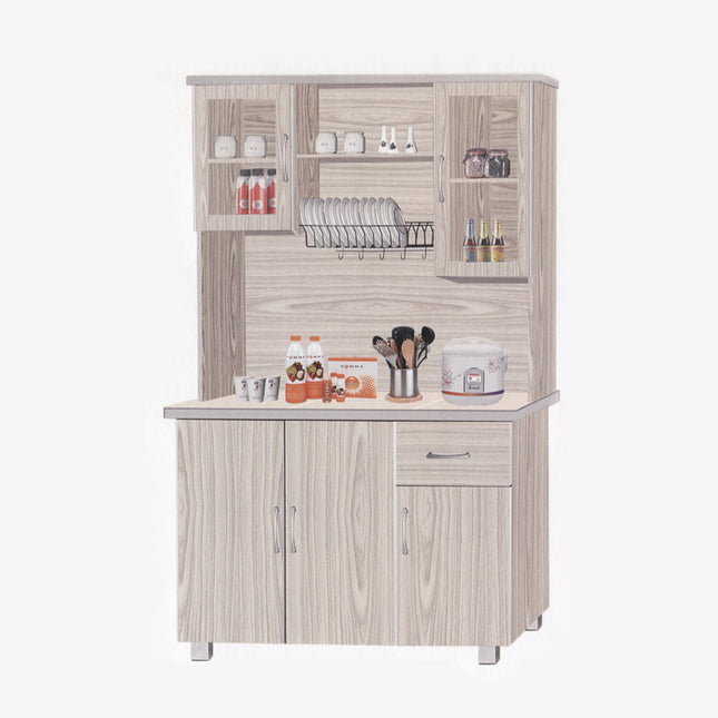 Mexican Kitchen Cabinet With Top – B