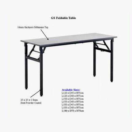 Verso Foldable Table