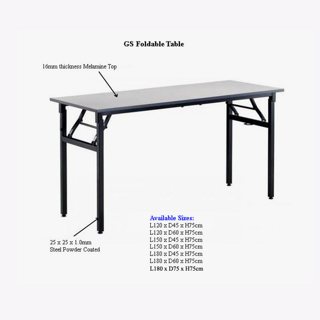 Verso Foldable Table